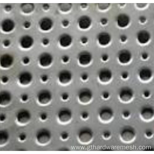 Custom aluminum perforated mesh board